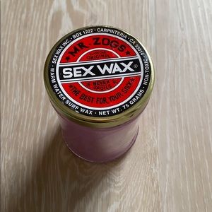 Sex wax candle